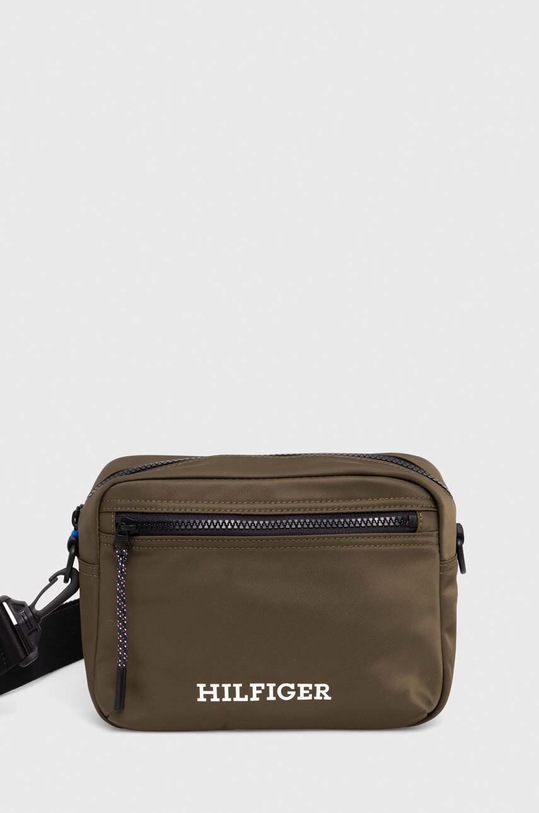 Σακίδιο Tommy Hilfiger υφασμάτινο καφέ AM0AM11546