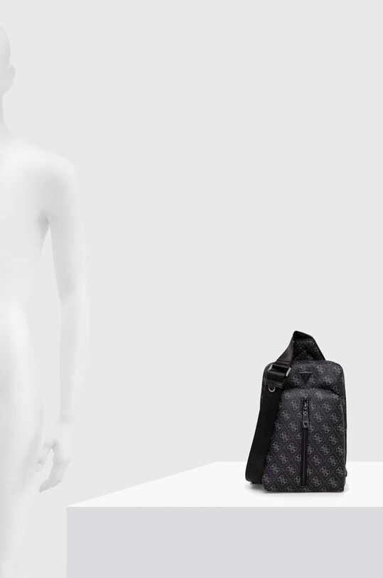 Malá taška Guess VEZZOLA HMEVZL.P3407 čierna
