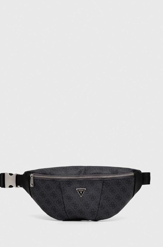 Сумка на пояс Guess синтетический чёрный HMEVZL.P3431
