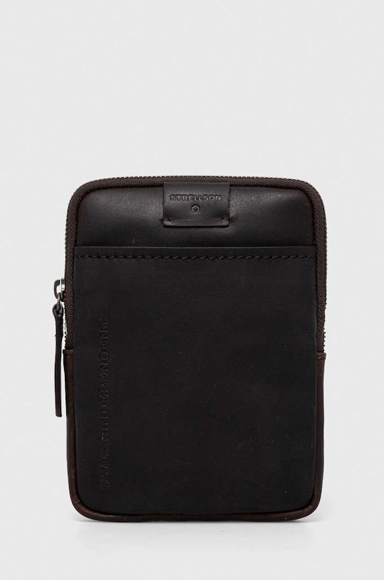 Strellson saszetka skórzana skóra licowa brązowy 4010002960.702