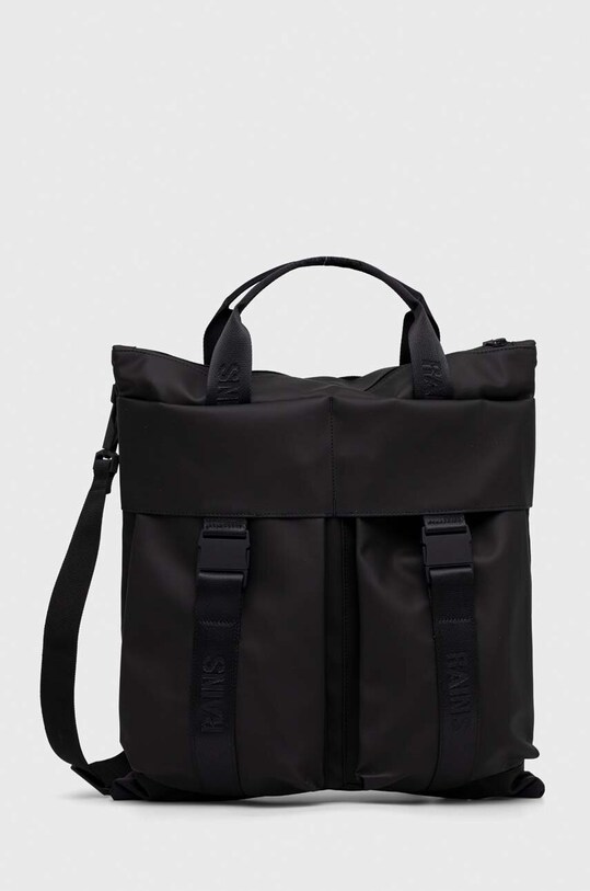 Rains torba 14360 Tote Bags mieści A4 czarny 14360.01