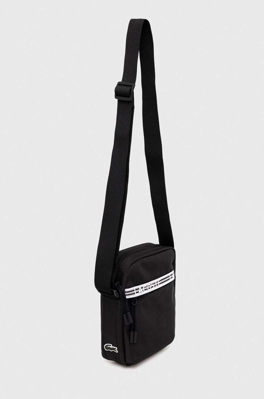 Malá taška Lacoste NH4270NZ čierna AW23