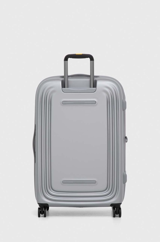 Akcesoria Mandarina Duck walizka LOGODUCK + 75x49x31-34 cm P10SZV33 srebrny