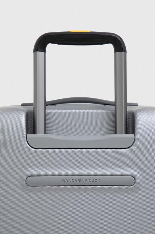 Mandarina Duck walizka LOGODUCK + 75x49x31-34 cm P10SZV33 srebrny