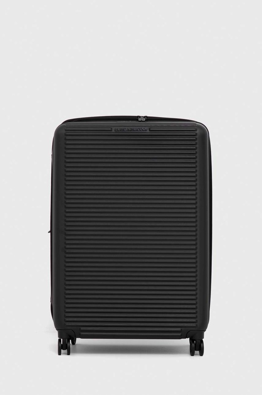 Mandarina Duck walizka TANK CASE 75x51x31-34 cm mieści A4 czarny P10FSV24