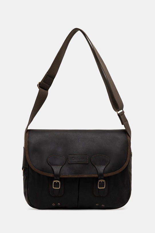Barbour torba skóra licowa zielony UBA0003
