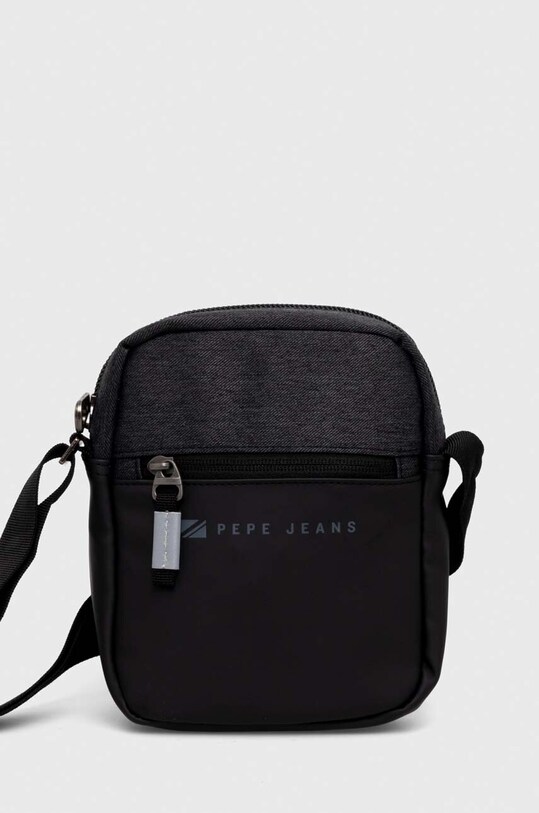 Pepe Jeans saszetka nie mieści A4 szary 7125131