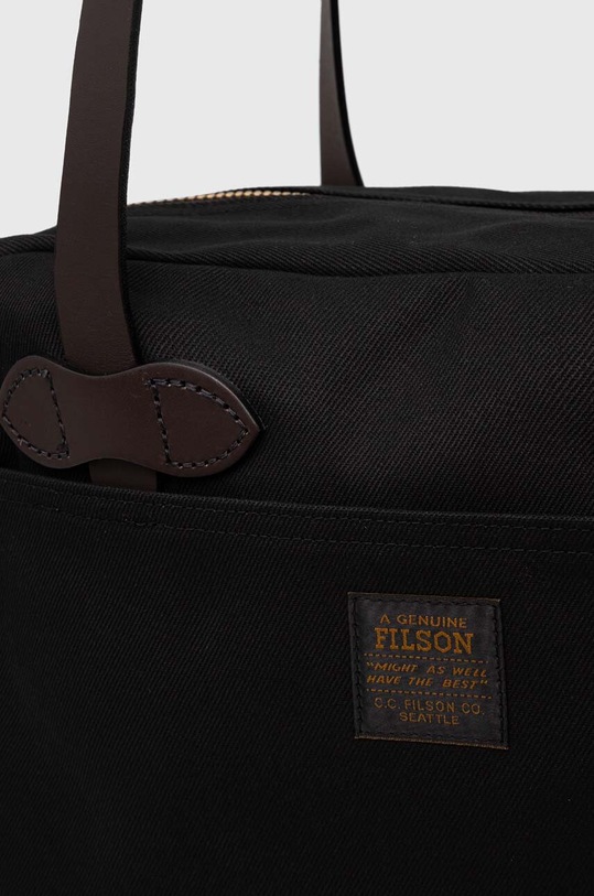 Filson bag Tote Bag With Zipper black FMBAG0070