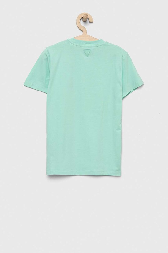 Guess t-shirt dziecięcy L2YI59.J1311.9BYX turkusowy AW23