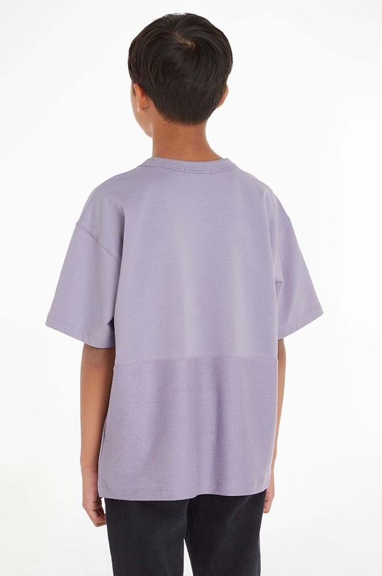Calvin Klein Jeans t-shirt bawełniany dziecięcy IB0IB01729.9BYX