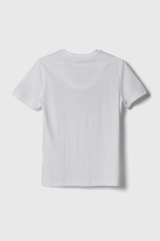 Calvin Klein Jeans t-shirt bawełniany dziecięcy IB0IB01703.9BYX biały AW23