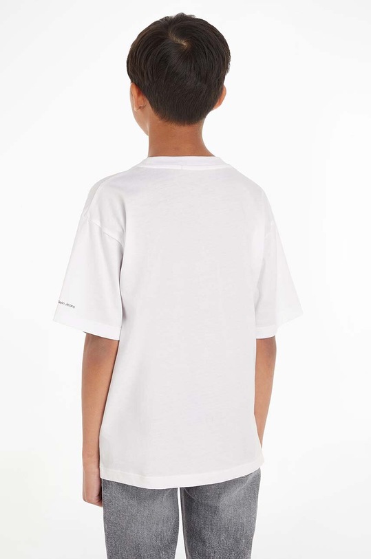 Detské bavlnené tričko Calvin Klein Jeans IB0IB01767.9BYX