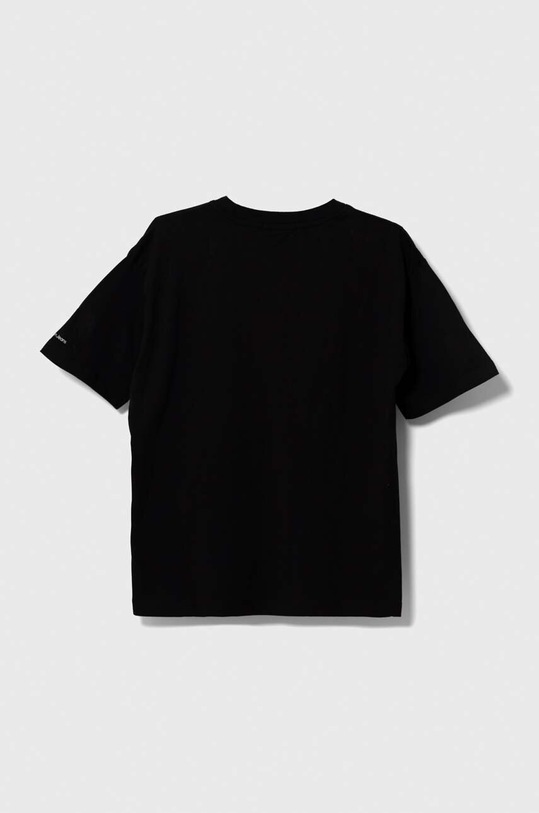 Calvin Klein Jeans t-shirt bawełniany dziecięcy IB0IB01767.9BYX czarny AW23