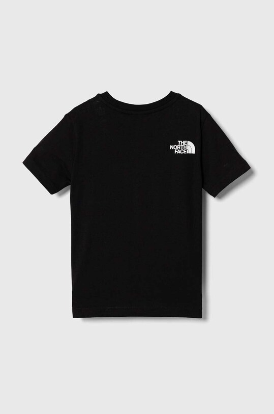 The North Face t-shirt bawełniany dziecięcy B GRAPHIC S/S TEE 1 NF0A854X czarny AW23