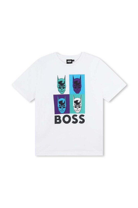 BOSS t-shirt dziecięcy J50891.162.174 biały AW23