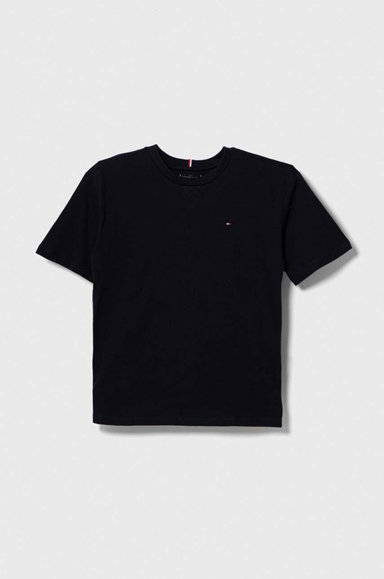 Tommy Hilfiger t-shirt bawełniany dziecięcy bawełna granatowy KB0KB08575.128.176.9BYX