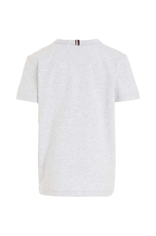 Chłopiec Tommy Hilfiger t-shirt bawełniany dziecięcy KB0KB08555.128.176.9BYX szary