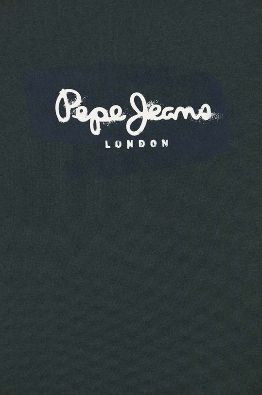 Chłopiec Pepe Jeans t-shirt bawełniany dziecięcy PB503731 zielony