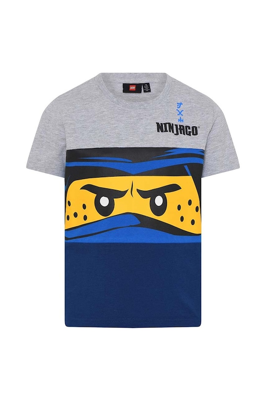 Lego t-shirt bawełniany dziecięcy nadruk granatowy 12010866