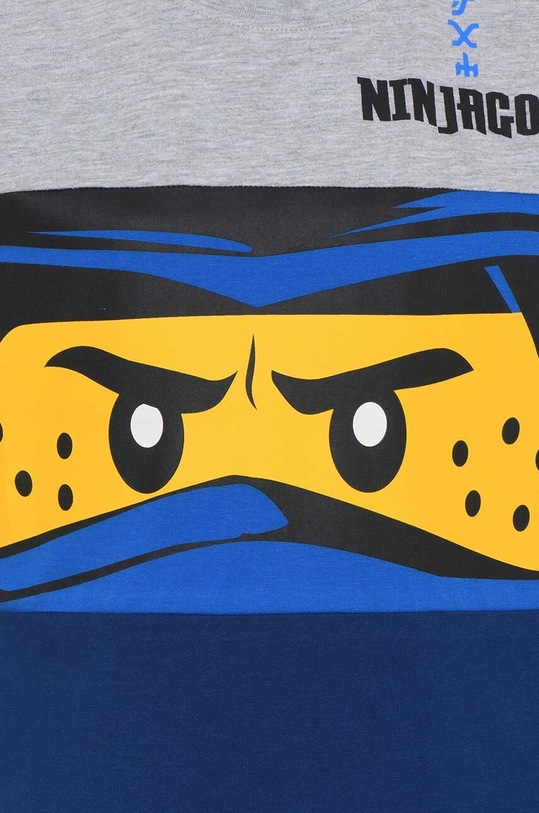 Chłopiec Lego t-shirt bawełniany dziecięcy 12010866 granatowy