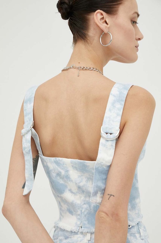 Top iz jeansa Résumé 18391012 modra