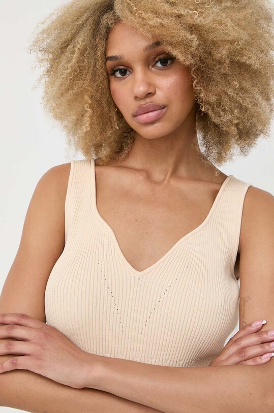 Top Notes du Nord Hollie Knitted slim béžová 13183