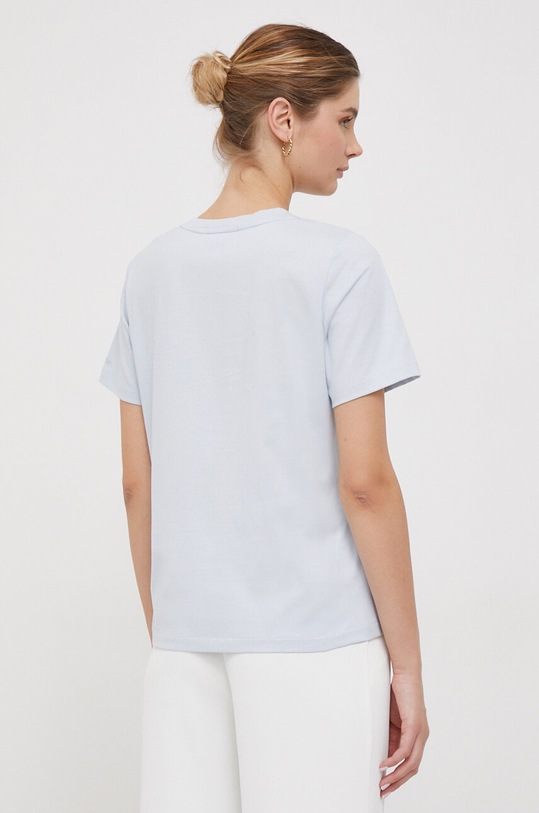 Odzież Calvin Klein t-shirt bawełniany K20K205410 niebieski