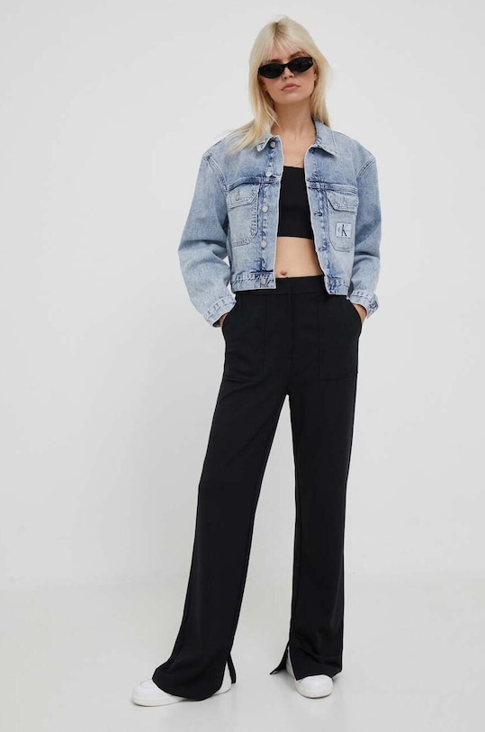 Top Calvin Klein K20K205748 černá AW23