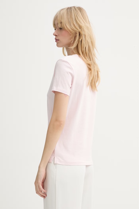 Odzież Guess t-shirt bawełniany W1YI1B.I3Z14 różowy