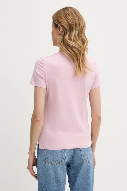 Guess t-shirt bawełniany W1YI1B.I3Z14 różowy AW25