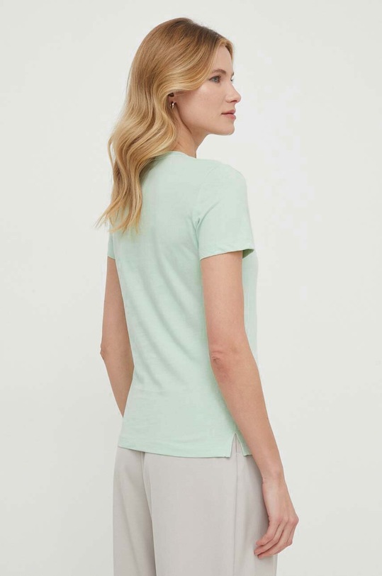 Guess t-shirt bawełniany W1YI1B.I3Z14 zielony AW25