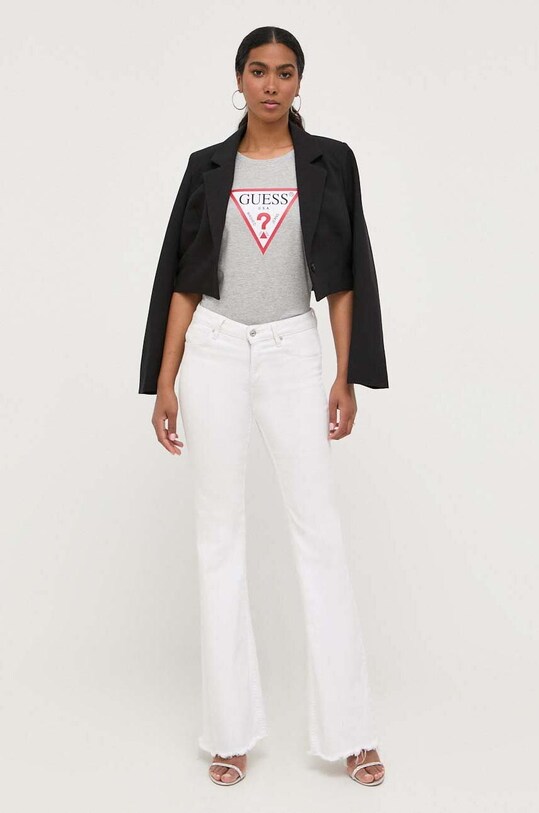 Bavlnené tričko Guess W1YI1B.I3Z14 sivá AW25