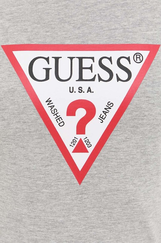 Bavlnené tričko Guess W1YI1B.I3Z14 sivá
