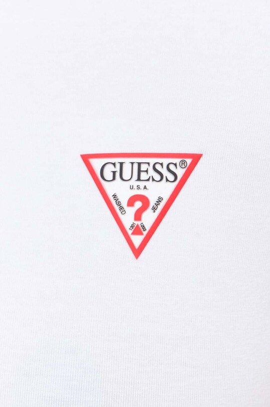 Μπλουζάκι Guess W2YI44.J1314 λευκό