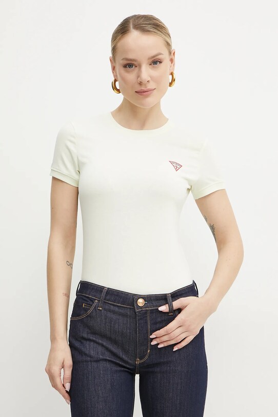 Футболка Guess бежевий W2YI44.J1314
