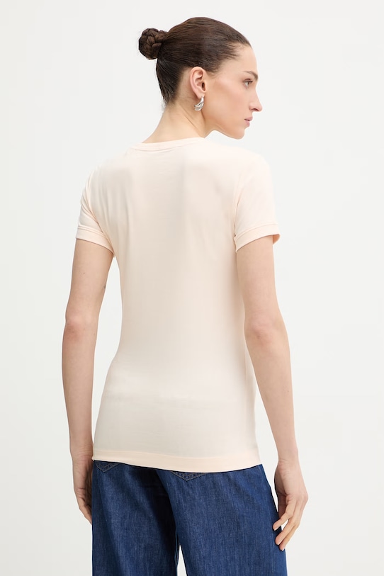 Odzież Guess t-shirt W2YI44.J1314 pomarańczowy