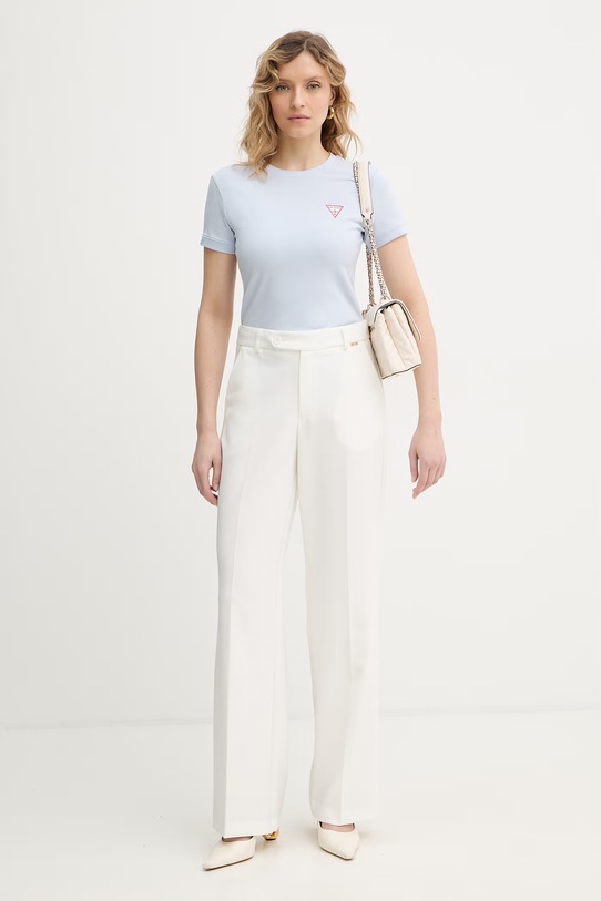 Guess t-shirt W2YI44.J1314 niebieski SS26