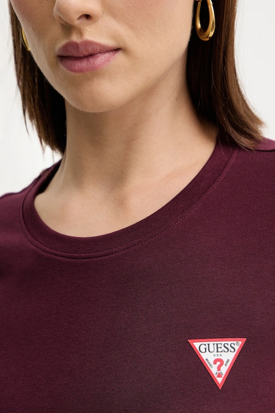 Футболка Guess W2YI44.J1314 бордо