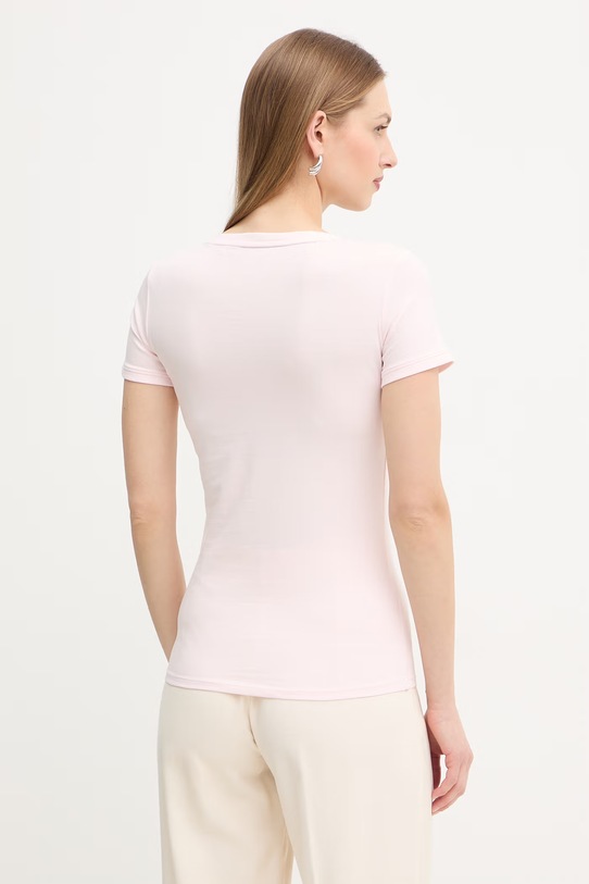 Odzież Guess t-shirt W2YI45.J1314 różowy