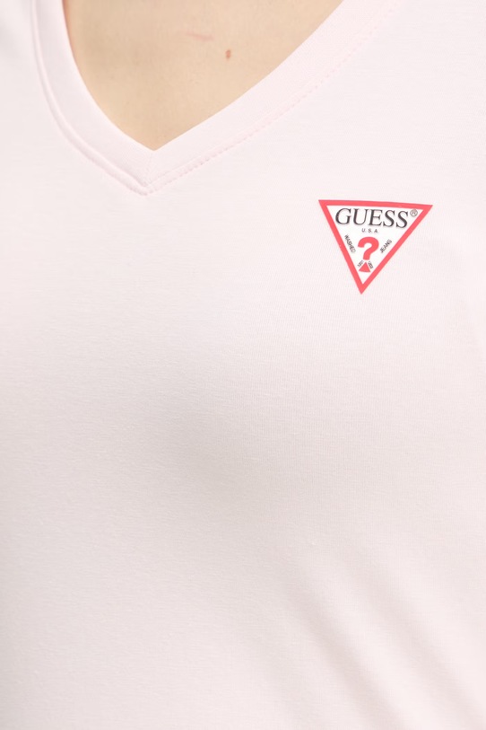 Guess t-shirt W2YI45.J1314 różowy