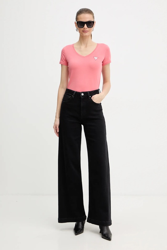 Тениска Guess W2YI45.J1314 розов NC25