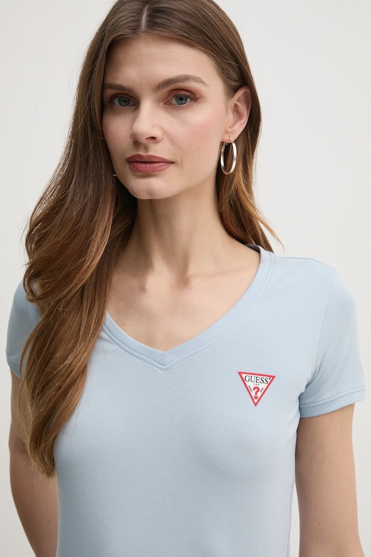 Одяг Футболка Guess W2YI45.J1314 блакитний