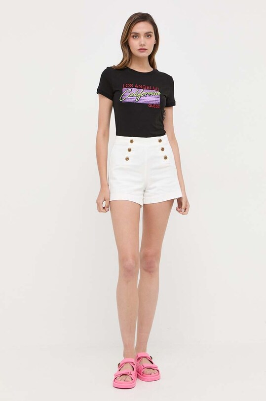 Guess t-shirt W3YI33.J1314 czarny AW23