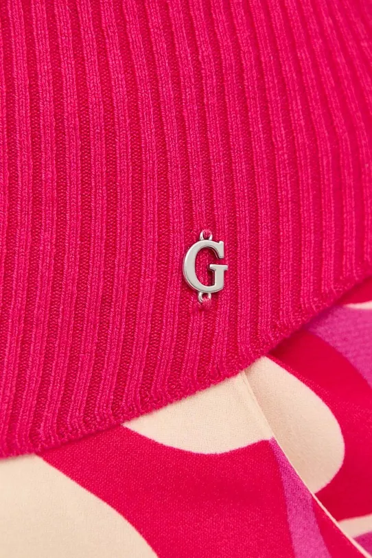 Guess t-shirt z domieszką jedwabiu W3YR47.Z37J2