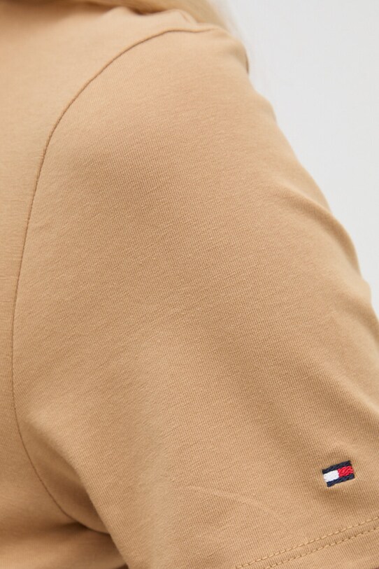 Tommy Hilfiger t-shirt beżowy WW0WW37877