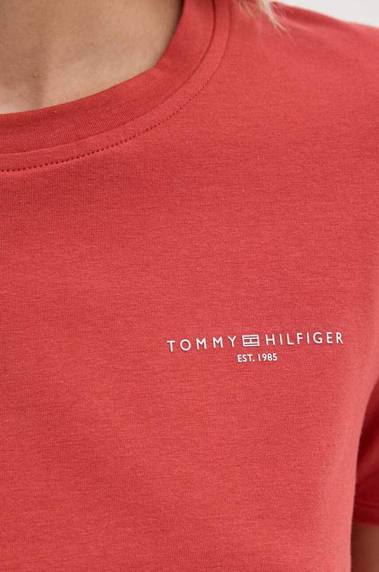 Tommy Hilfiger t-shirt czerwony WW0WW37877