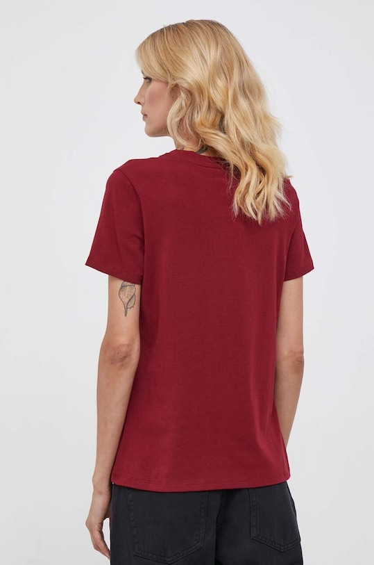 Oblečenie Tričko Tommy Hilfiger WW0WW37877 burgundské