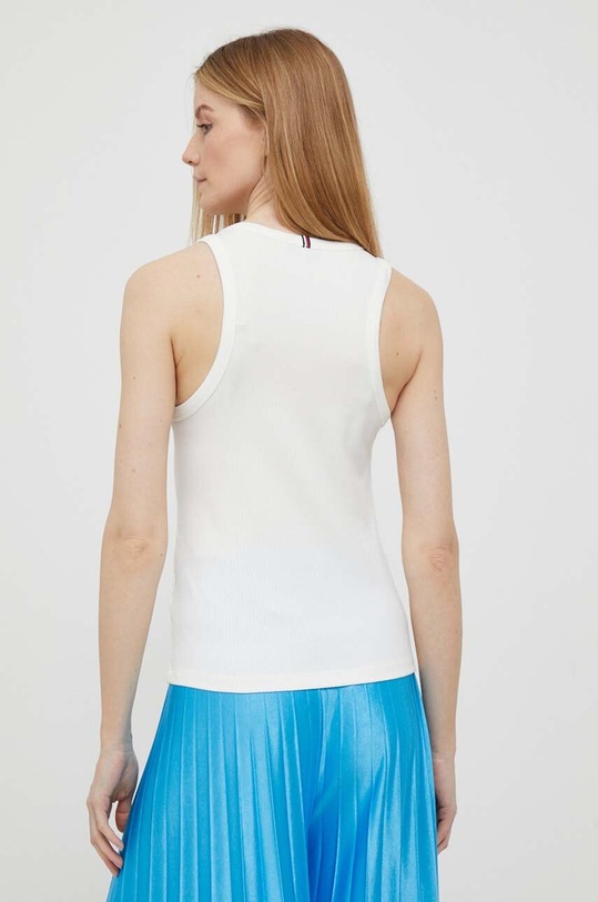 Odzież Tommy Hilfiger top WW0WW38635 beżowy