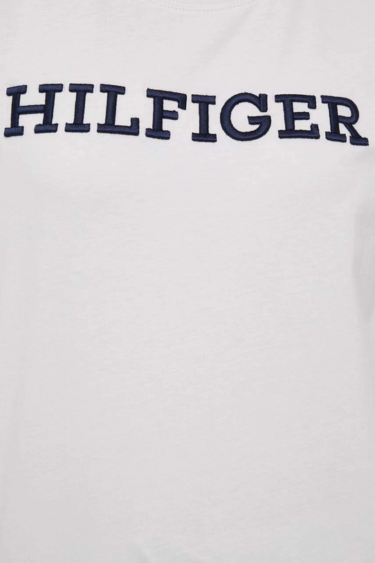 Tommy Hilfiger t-shirt bawełniany WW0WW40057 beżowy