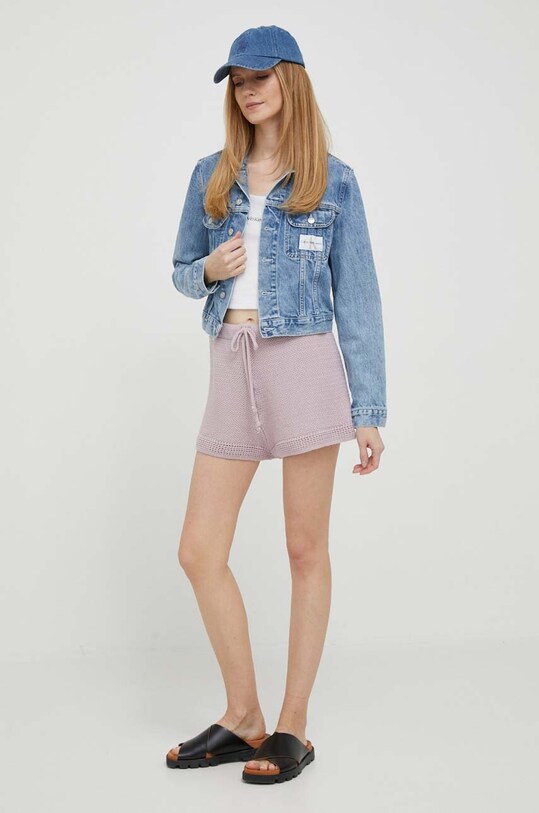 Top Calvin Klein Jeans J20J221418 λευκό AW23